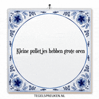 Nl Oren GIF by Tegelspreuken.nl