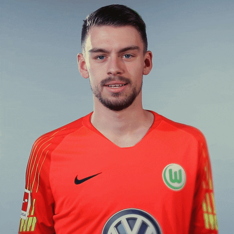 Shocked Football GIF by VfL Wolfsburg