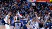 Shouting Regular Season GIF by NBA