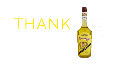 Antwerp Thank You Sticker by Elixir d'Anvers