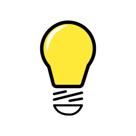Bulb Light Idea Sticker by Alvato Luxury Detailing