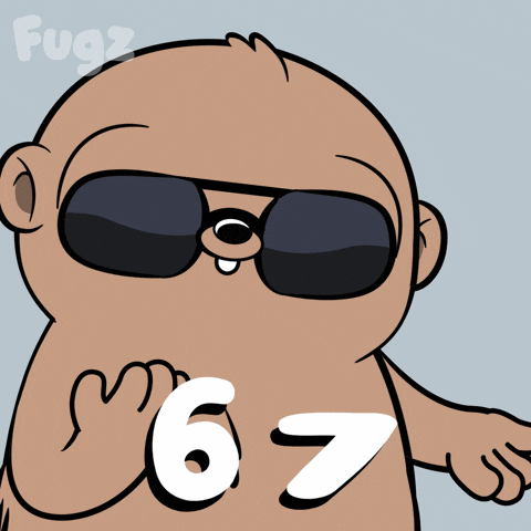6 7 Bear GIF by Fugz Official