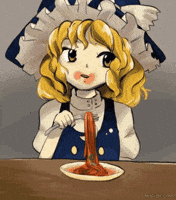 Spaghetti Eat GIF
