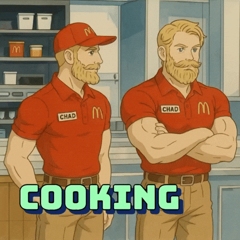 Crypto Cooking GIF by Based Chad