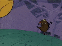 fail angry beavers GIF