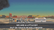 gas station rain GIF by South Park 