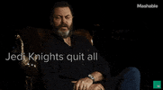 nick offerman shower thoughts GIF by Mashable