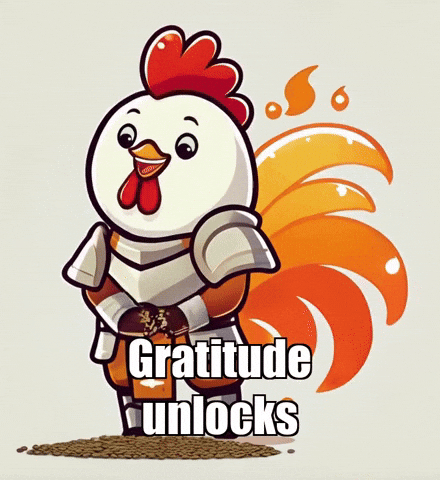 Wisdom Gratitude GIF by Zorooster