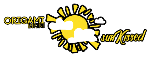origamibikini giphyupload summer beach sun Sticker