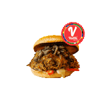 Burger Sticker by VisitMe.Hu