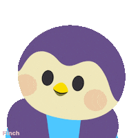 Happy Penguin Sticker by Finch Care