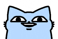 Cat Smile GIF by sillynub