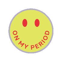 itsaugust period august periods tampon Sticker
