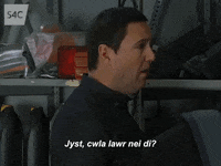 television calm down GIF by S4C