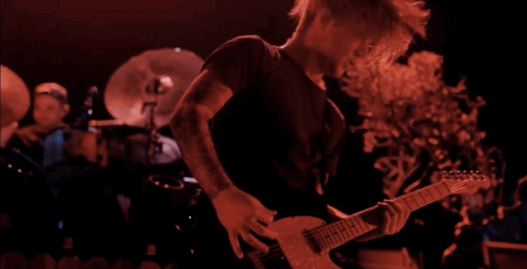 concert guitar GIF by Mayday Parade