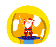 Merry Christmas Santa Sticker by Royal Caribbean