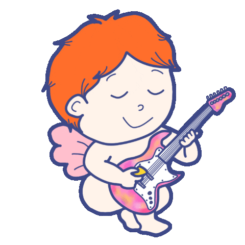 Guitar 音楽 Sticker