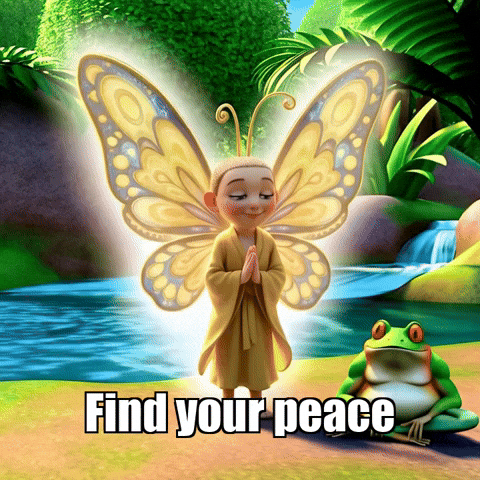 Butterfly Frog GIF by BuddhaFlyJourney