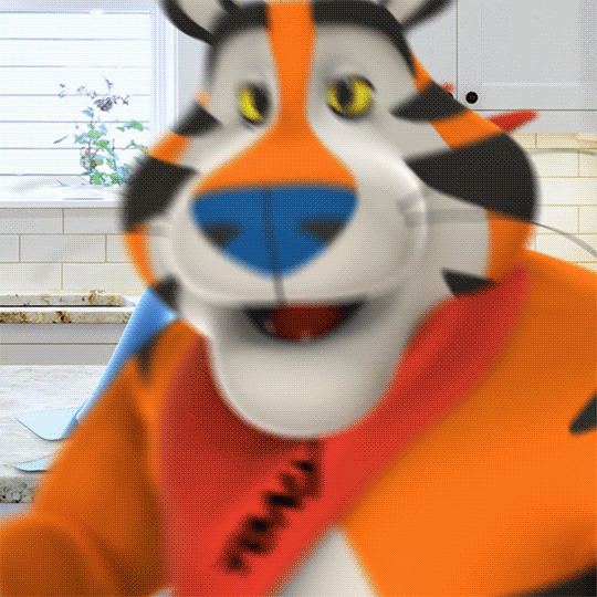 Happy Breakfast GIF by Frosted Flakes