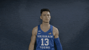 Byu Basketball Gocougs GIF by BYU Cougars