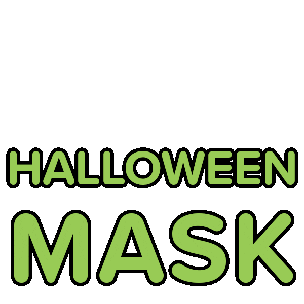 halloween face Sticker by Freeman Beauty