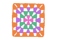 Lana Crochet Sticker by mamaQuilla Tejidos