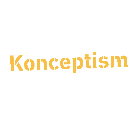 Konceptbyrå Sticker by Konceptism