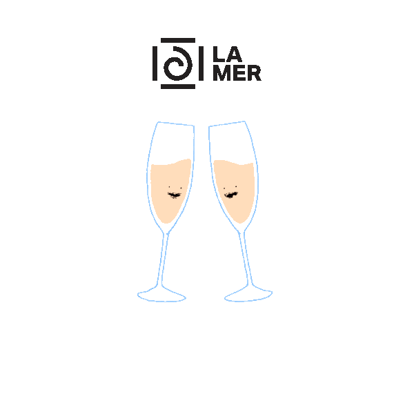 LamerDubai cheers beach weekend drinks Sticker