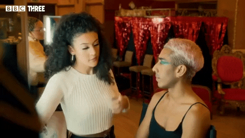 Glow Up Make-Up GIF by BBC Three