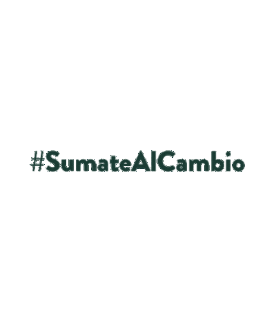 Sumatealcambio Sticker by Ledesma Nat