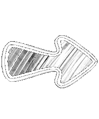 Tata_Feodoridy arrow swipe here pointer Sticker