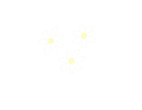 Youdiful white flower flowers lettering Sticker