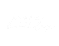 Happy Birthday Sticker