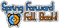 Clipart Daylight Savings Time 2015 Sticker