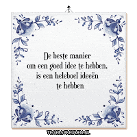Nl Wijsheid Sticker by Tegelspreuken.nl