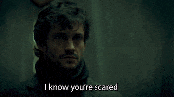 scared will graham GIF