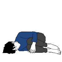Sad Tears Sticker