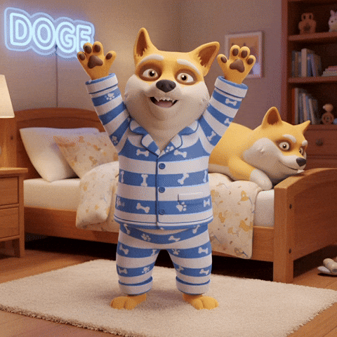 Happy Good Morning GIF by Doge Pound