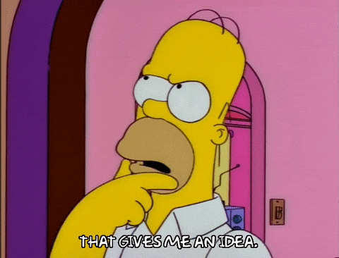 Season 9 Idea GIF by The Simpsons - Find & Share on GIPHY