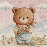 Congratulations Cute Bear GIF