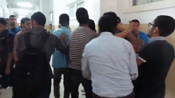 Police Clash With Students at Alexandria University