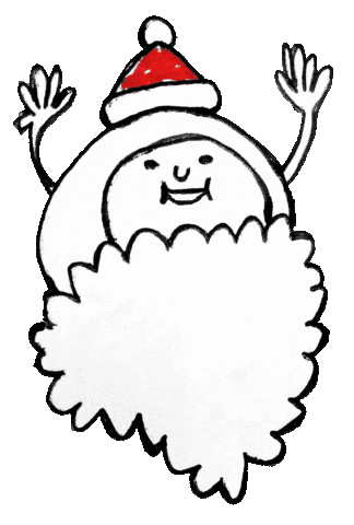 Christmas Santa Sticker