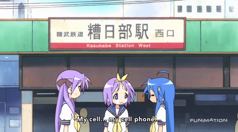 lucky star crying GIF by Funimation - Giphy