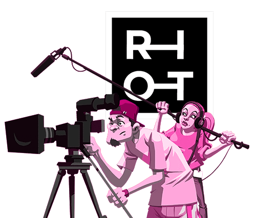 film riot Sticker by timetoRIOT