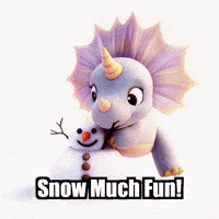 Snow Winter GIF by Divineasaur