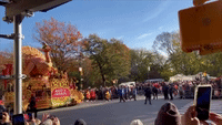 Crowds Gather for Macy’s Parade