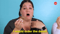 I Would Order The Donut To Eat The Chocolate