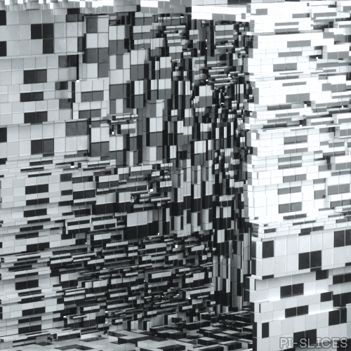 Black And White Art GIF by Pi-Slices