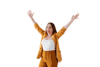 Celebration Woman Sticker by Nupticalia