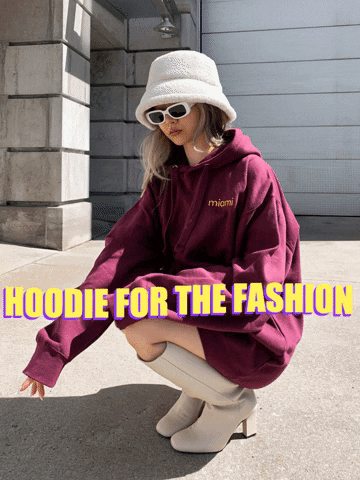 subtleflight giphygifmaker miami hoodies oversized hoodie GIF